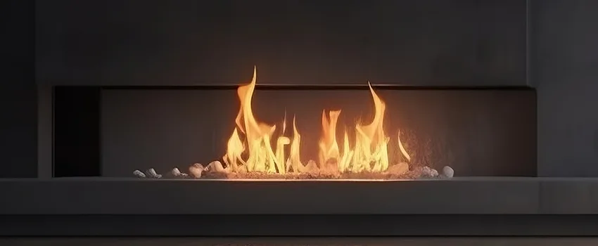 B-Vent Gas Fireplace Installation in Woodmere, NY